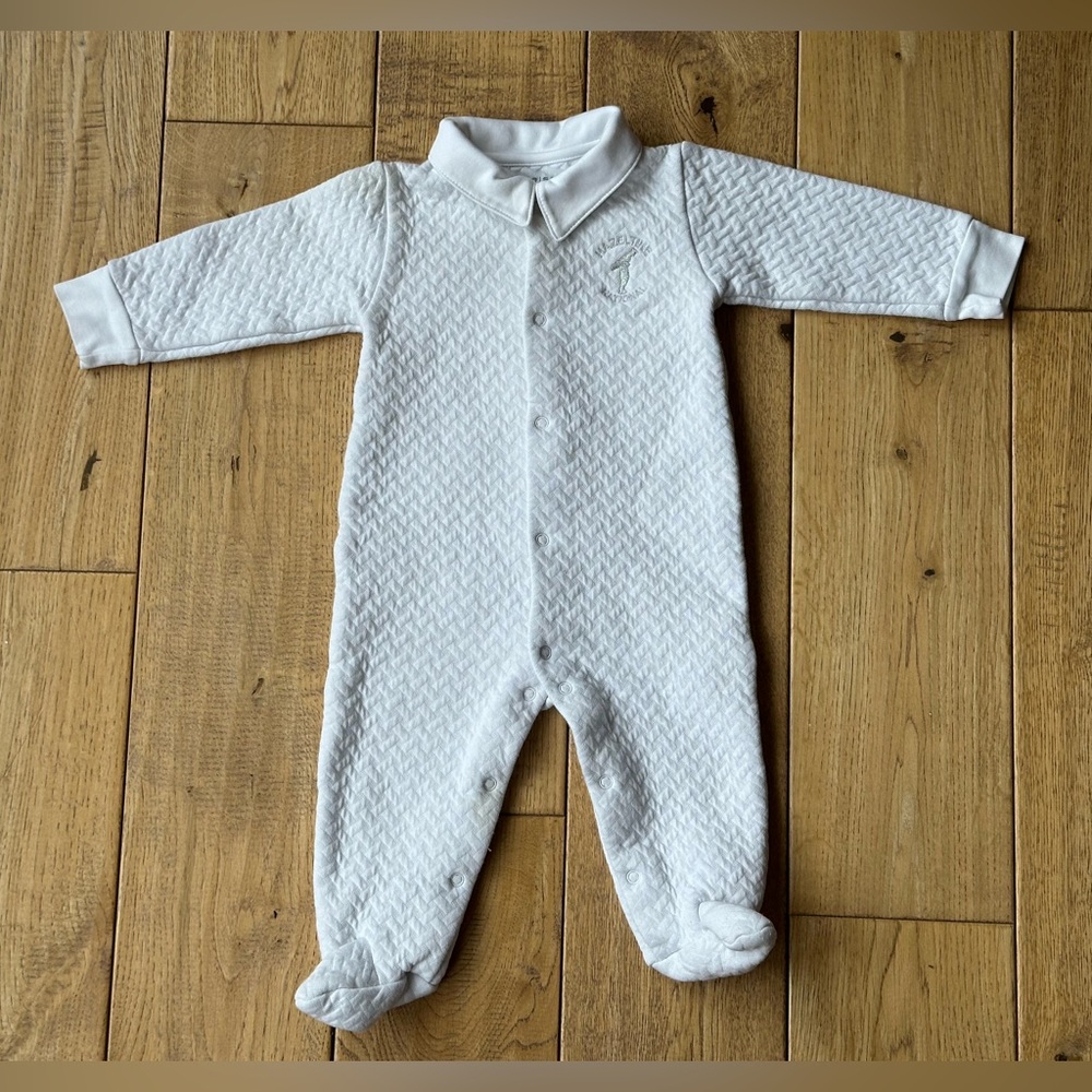 Kelsey MacLean Quilted Snap Button Footie size 3-6 Months
